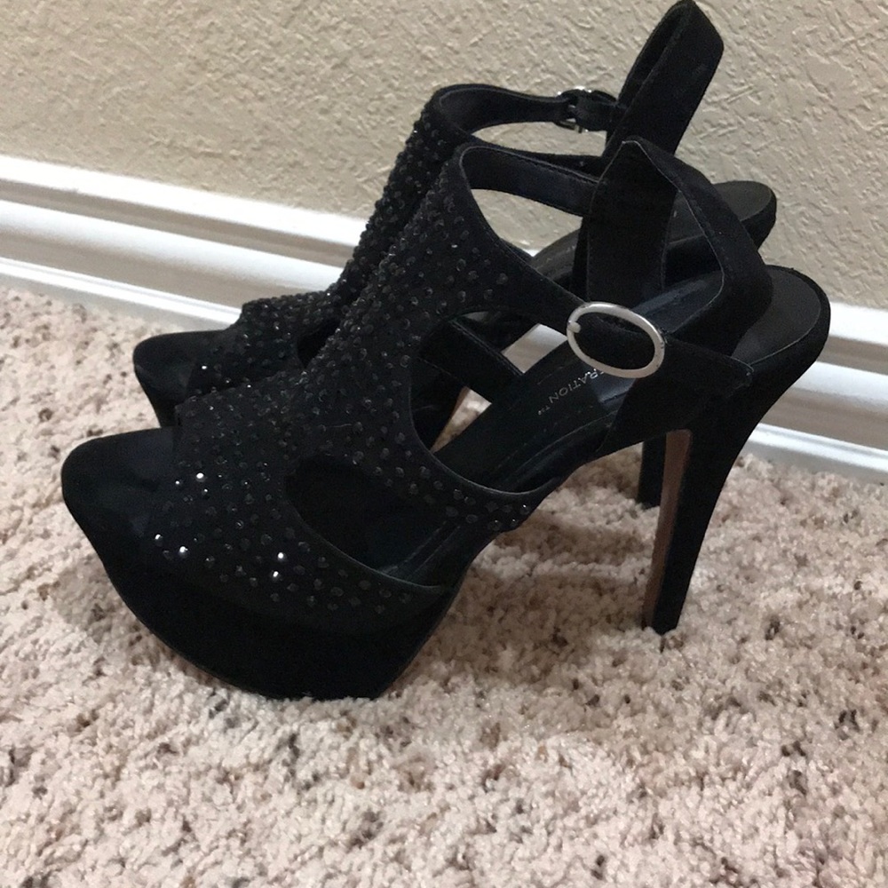 Black BCBG heels